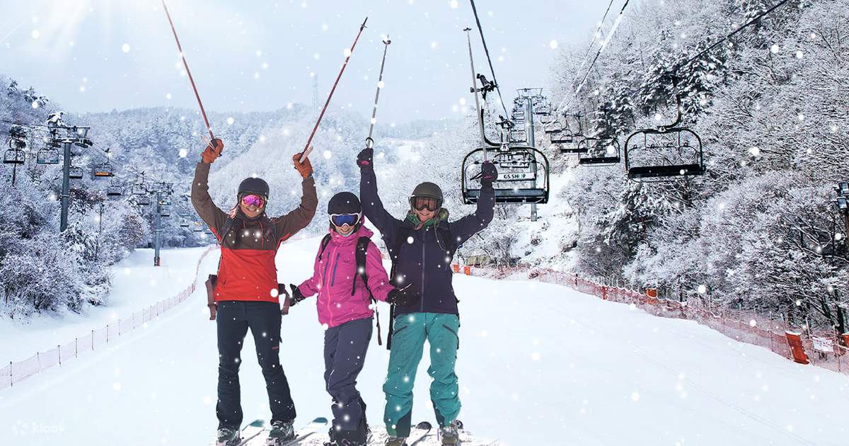Tour Ngày Resort Trượt Tuyết Elysian từ Seoul