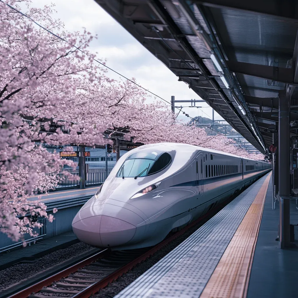 shinkansen hoa anh đào